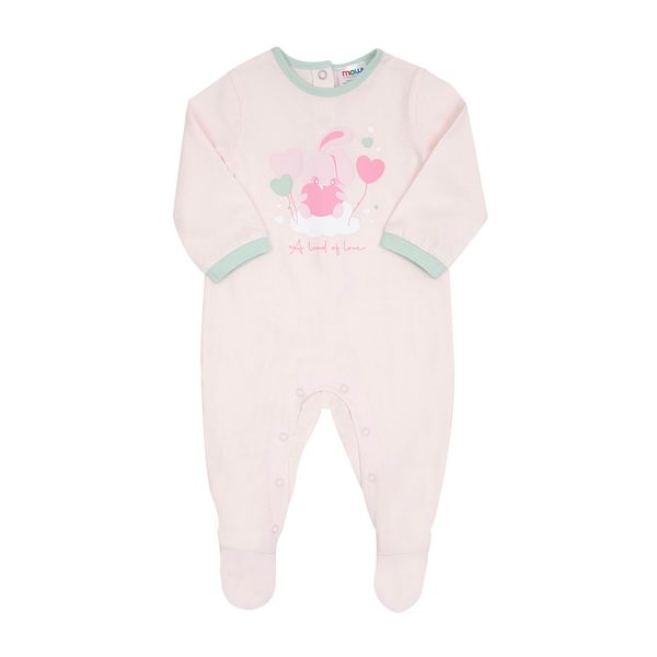Tutina neonata rosa coniglietto - Mawi