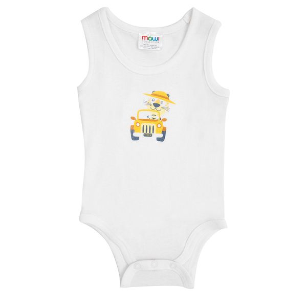 Body spalla larga neonato tigre - Mawi