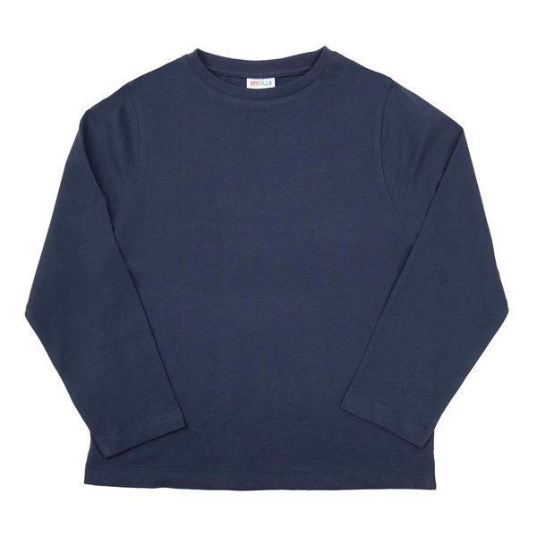 Maglia jersey basic bambino blue - Mawi