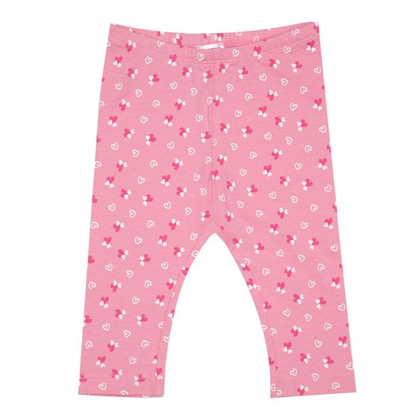 Legging stretch bimba rosa stampati - Mawi