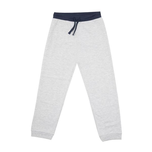 Pantalone bambino french terry grigio - Mawi