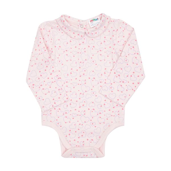 Body jersey stretch bimba rosa stampato - Mawi