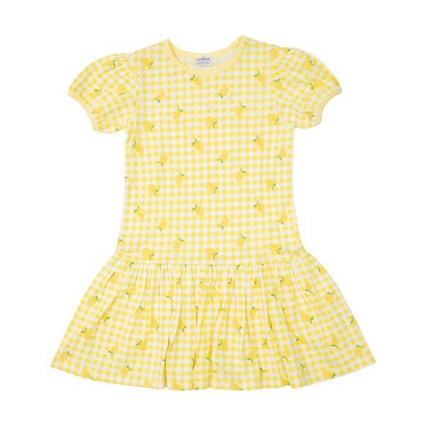 Abito jersey bimba giallo limoni - Mawi