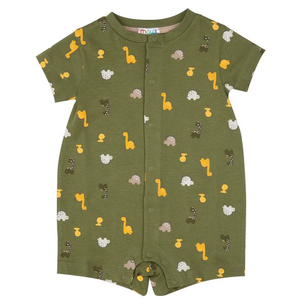 Pagliaccetto jersey bimbo verde "dino" - Mawi