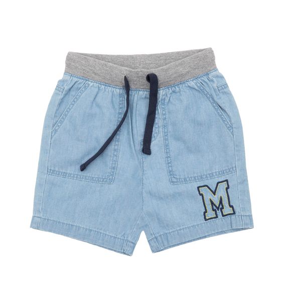 Short bimbo denim con tasche - Mawi