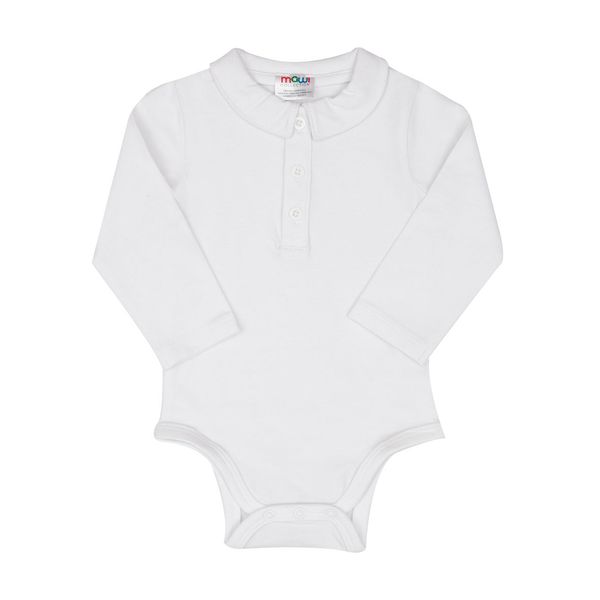 Body jersey stretch bimbo bianco - Mawi
