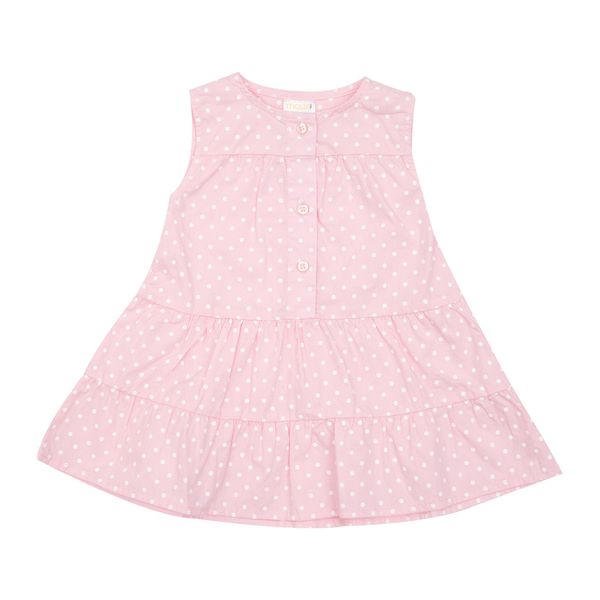 Abito bimba rosa pois - Mawi