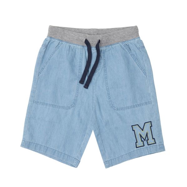 Short bimbo denim con tasche - Mawi