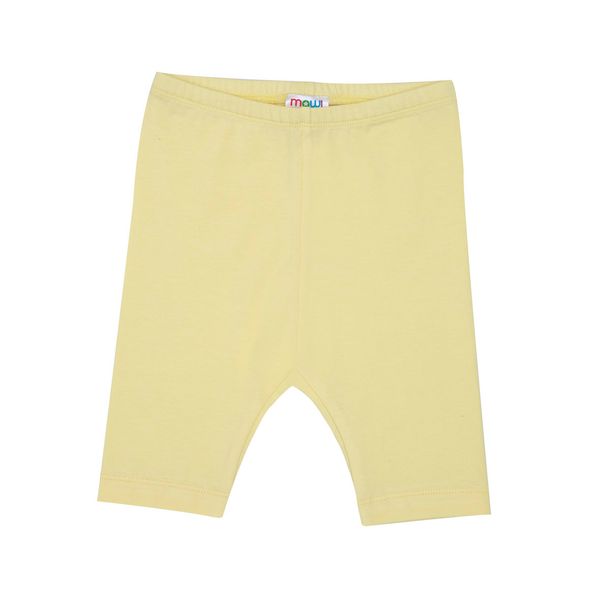 Legging 3/4 jersey basic bimba giallo - Mawi