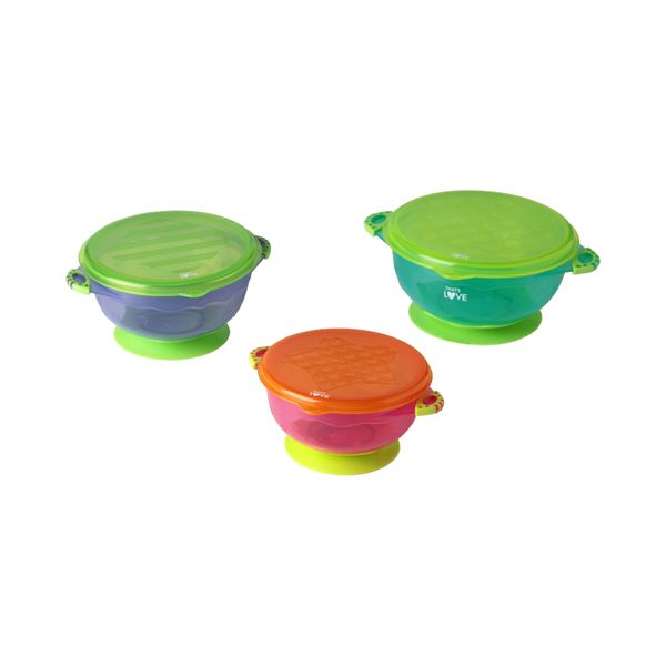 Set portapappa con coperchio pack x3 - that's love - THAT'S LOVE