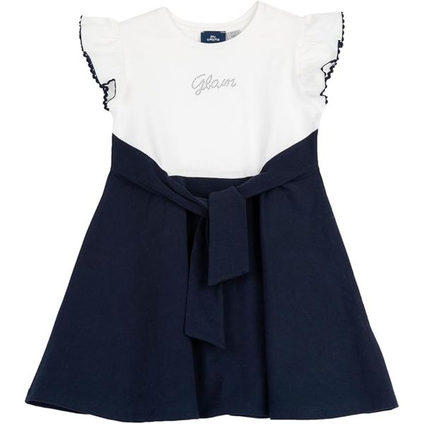 Abito cerimonia bambina elegante a maniche corte - chicco - Chicco