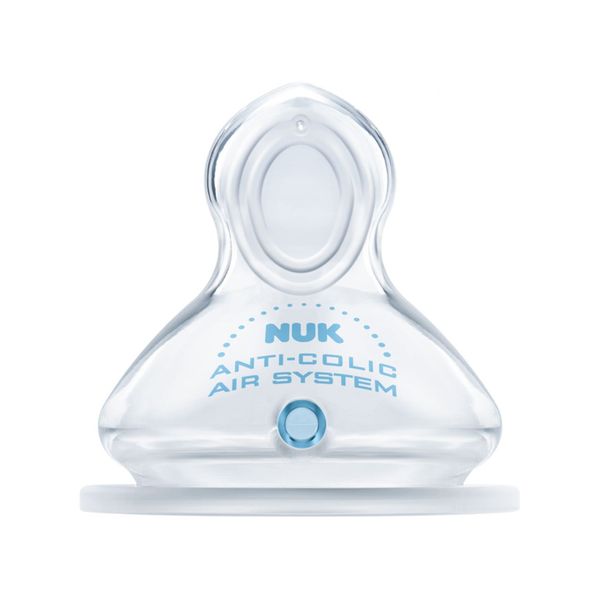 Tettarelle fc + flow control sil 6-18 2pz - nuk - Nuk