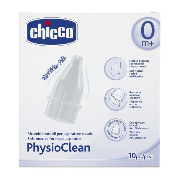Physioclean ricambi 10 beccucci - chicco - Chicco