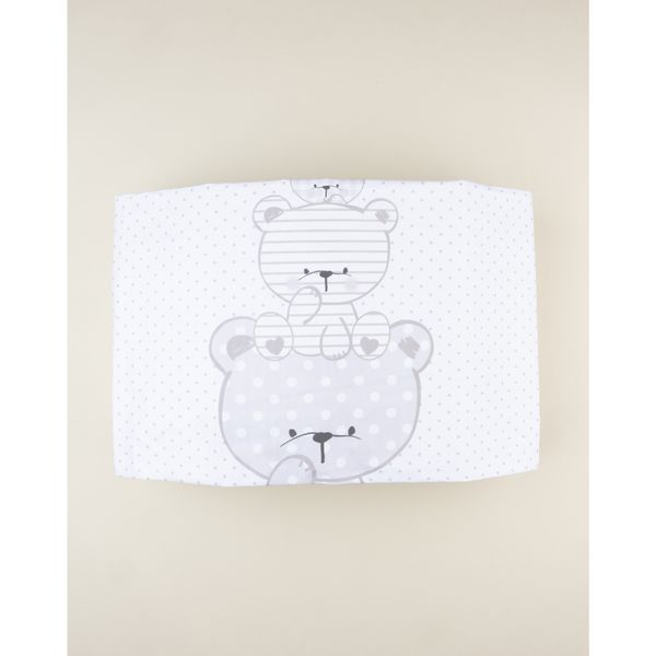 Set 4 pezzi coordinato naturale orsetto beige - Mawi