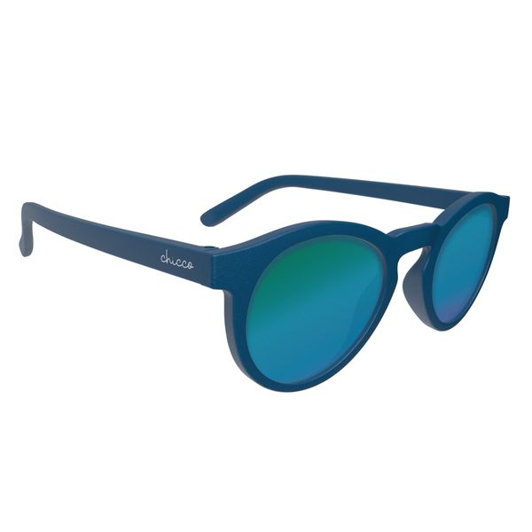 Occhiale da sole blu con lenti a specchio 12m+ - chicco - Chicco
