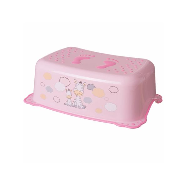 Pedana bagno basic zebra rosa - giordani - Giordani
