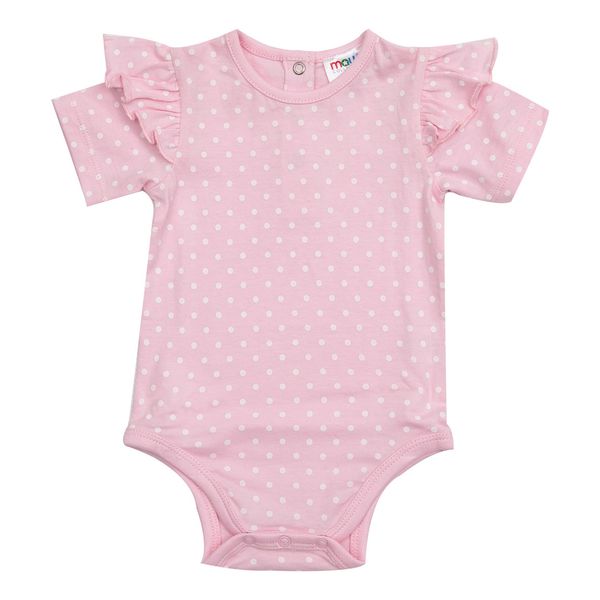 Body jersey bimba rosa pois - Mawi