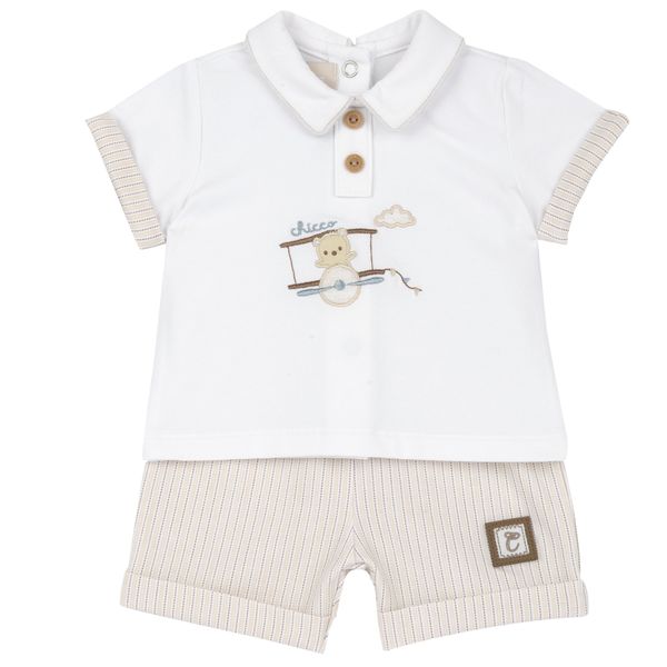 Completo maglietta a maniche corte e pantaloncini - chicco - Chicco