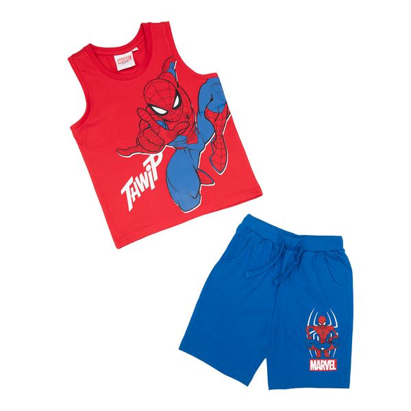 Set 2 pezzi canottiera + short bimbo spiderman - Disney