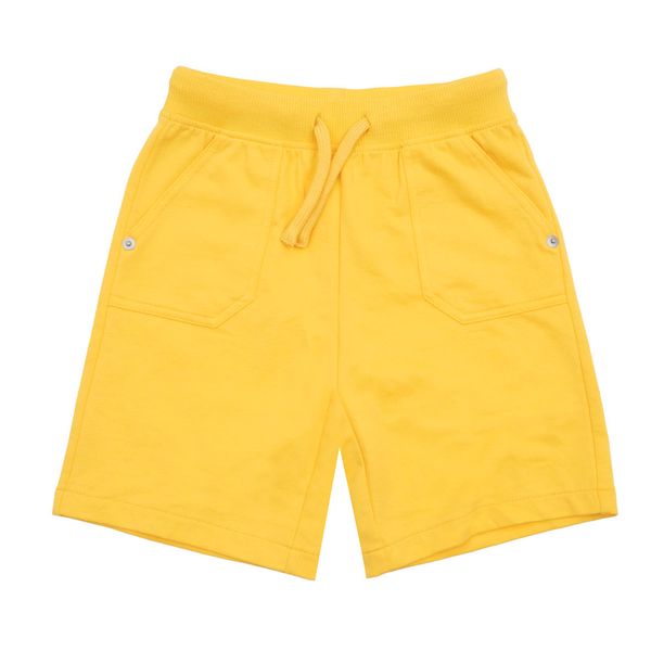 Short morbido bimbo giallo con tasche - Mawi