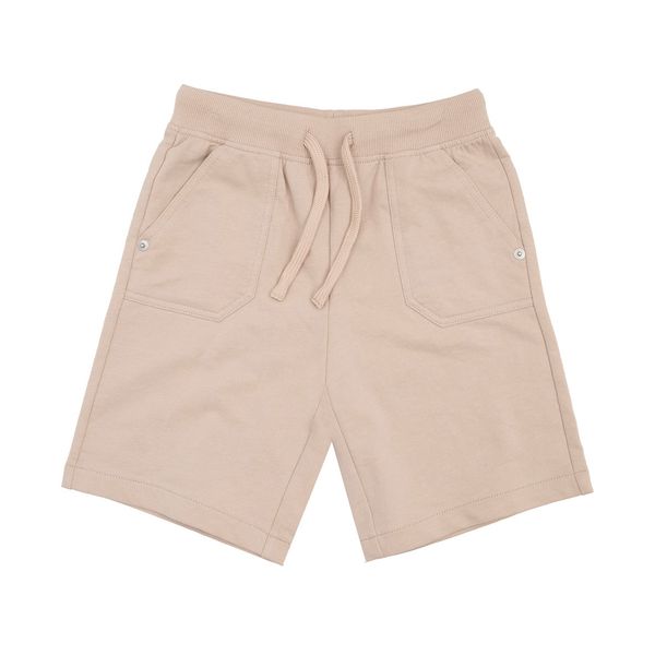 Short morbido bimbo beige con tasche - Mawi