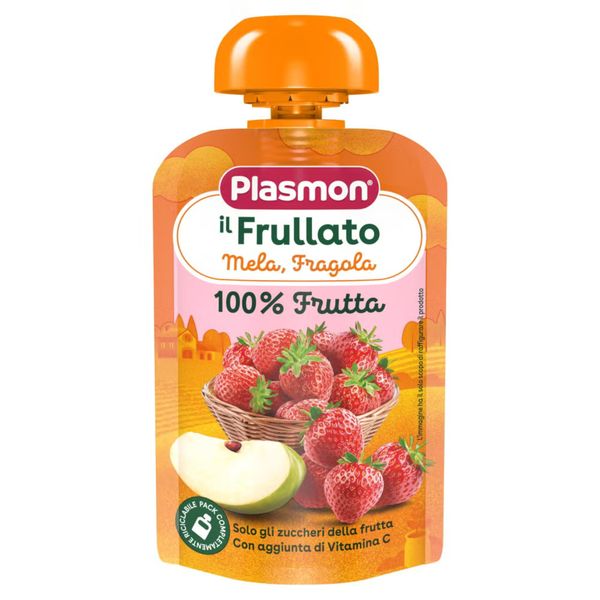 Spremi e gusta mela e fragola 100g - plasmon - Plasmon