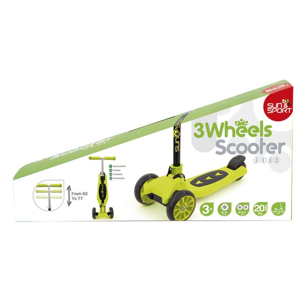 Monopattino 3 rutoe deluxe - sun & sport - Sun&Sport