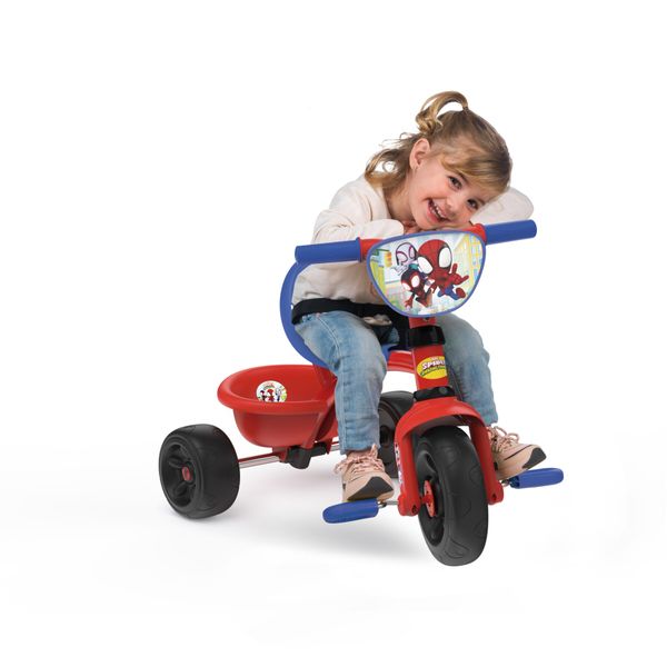 Triciclo evolutivo spidey | sicuro e regolabile per bambini da 15 mesi - Spidey