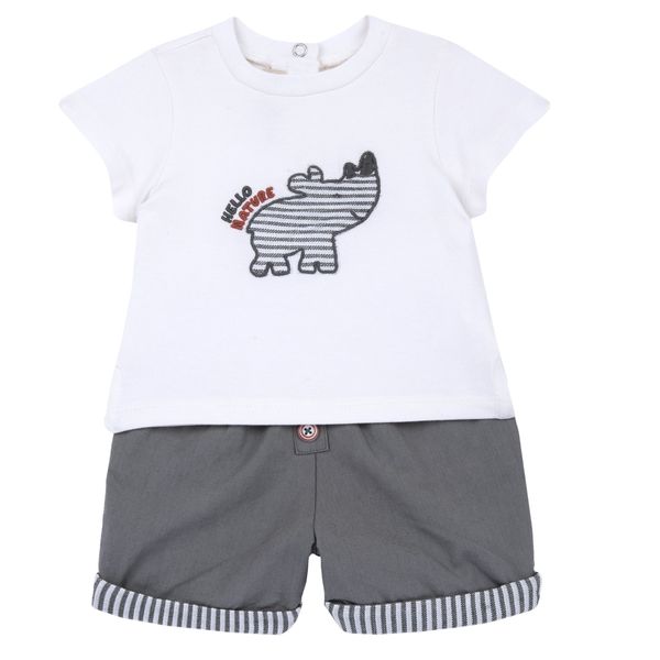 Completo maglietta a maniche corte e pantaloncini - chicco - Chicco