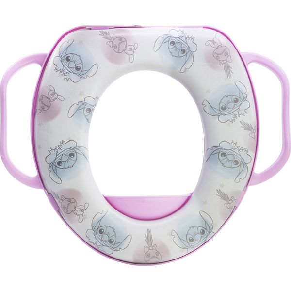 Riduttore wc morbido con maniglie -  stitch - Disney Stitch
