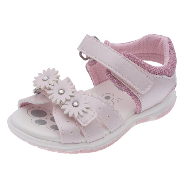 Sandalo bimba rosa con fiori - chicco felicia - Chicco