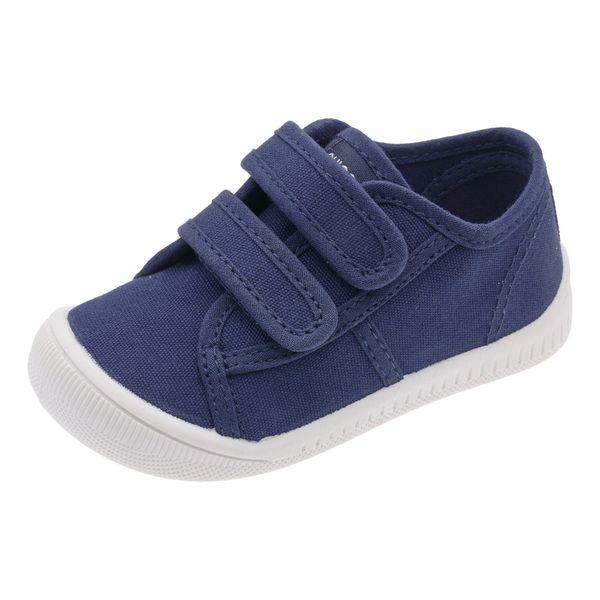 Sneakers bimbo in tela blu con strappo - chicco cioco - Chicco