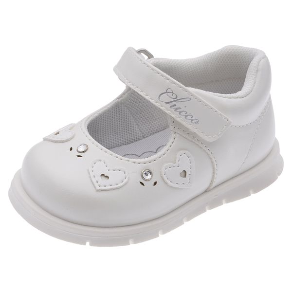 Ballerina bianca bimba chicco con cuori - festa - Chicco