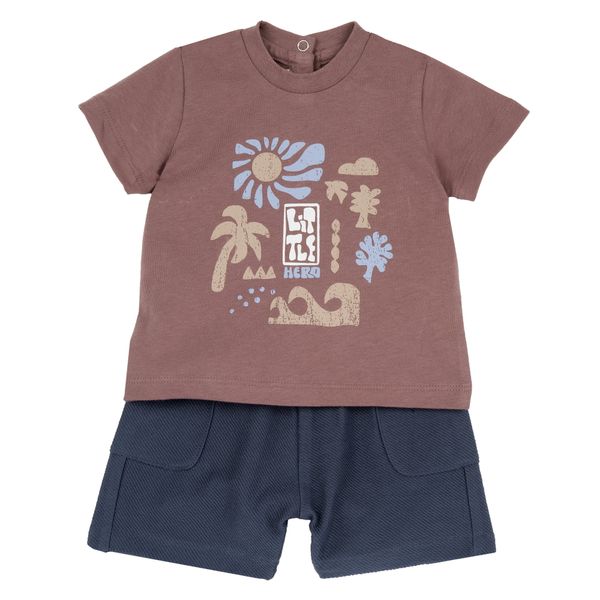 Completo maglietta a maniche corte e pantaloncini - chicco - Chicco