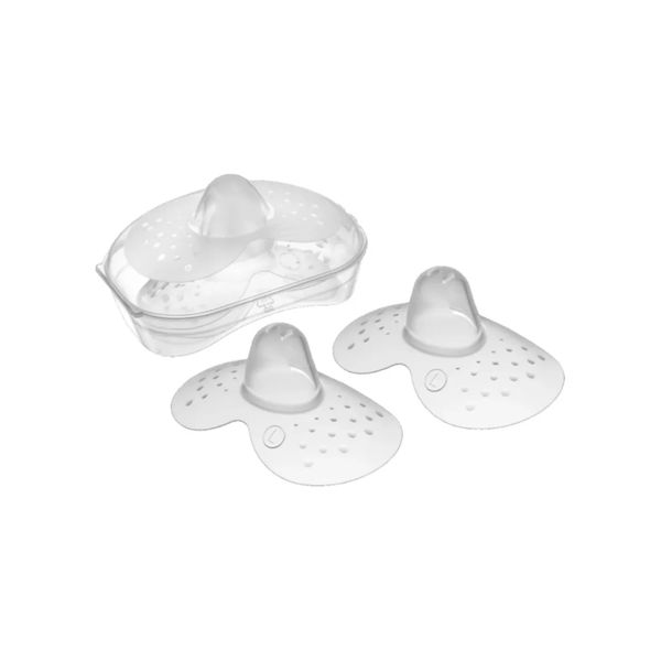 Paracapezzoli in silicone misura large + box sterilizzatore - mam - Mam