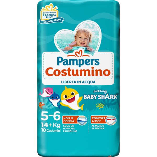 Pampers costumino 5/6 x10 pezzi - Pampers