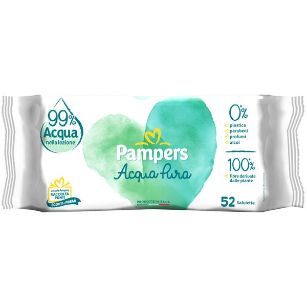 Wipes acqua pura x52 (pf) - Pampers