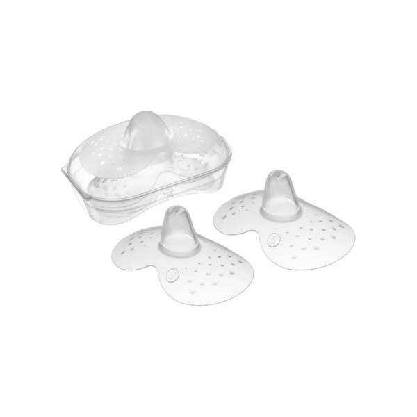 Paracapezzoli in silicone misura small + box sterilizzatore - mam - Mam