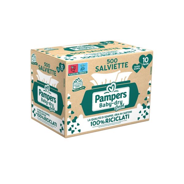 Salviette baby dry 500 pz - pampers - Pampers