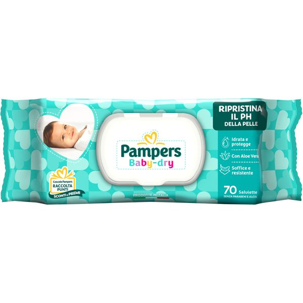 Salviette pampers baby fresh x70 - Pampers