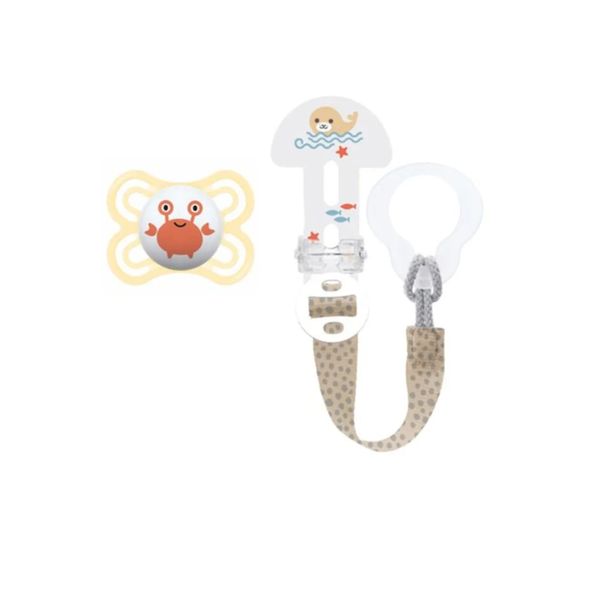 Combi pack succhietto perfect 2-6 mesi + clip it! colori assortiti - mam - Mam