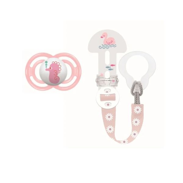 Combi pack succhietto perfect 6+ mesi + clip it! colori assortiti - mam - Mam