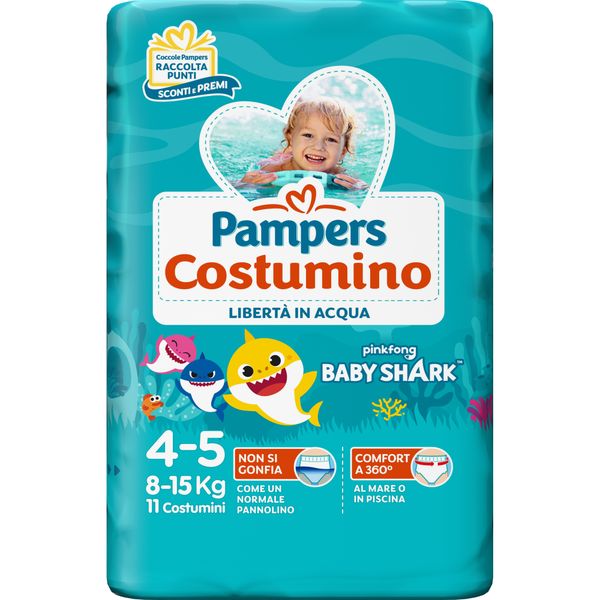 Pampers costumino 4/5 x11 pezzi - Pampers