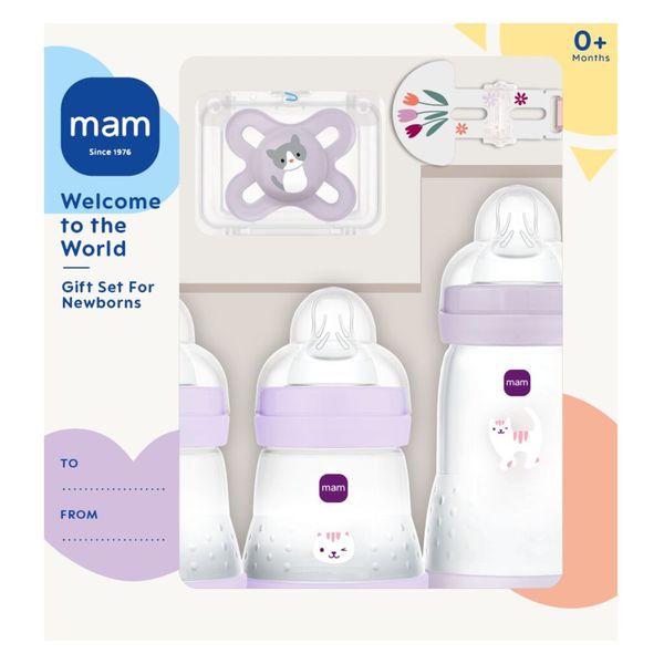 Welcome to the world confezione regalo rosa - mam - Mam