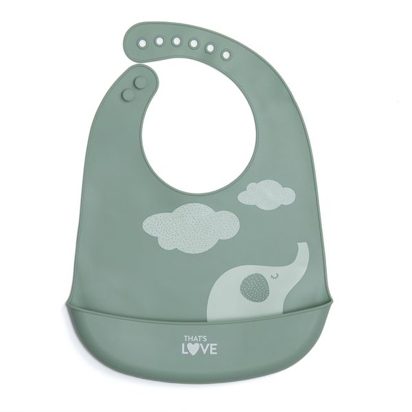 Bavaglino in silicone green - that's love - That's Love