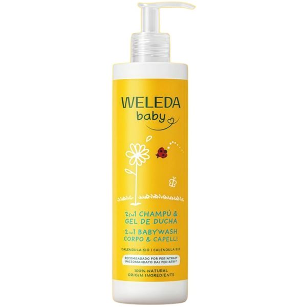 Shampoo e bagnoschiuma calendula baby 400ml - weleda - Weleda
