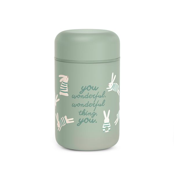 Wonderland portapappa termico 400ml verde - suavinex - Suavinex