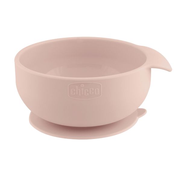 Ciotola in silicone rosa 6m+ - chicco - Chicco