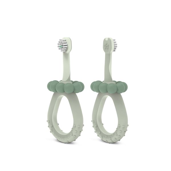 Oral care spazzolino primi dentini baby 0-2 anni verde - suavinex - Suavinex