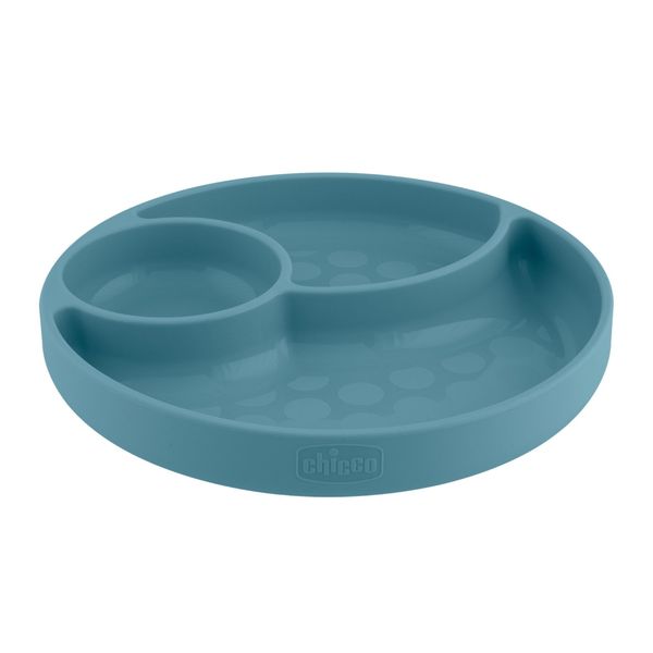 Piatto porzionato azzurro 12m+ - chicco - Chicco